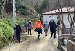 Evin bahçesinde doğal gaz kaçağına bakılırken, metan gazı tespit edildi