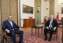 TBMM Başkanı Kurtulmuş, Tacikistan Büyükelçisi İmomi'yi kabul etti