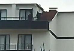 FETÖ hükümlüsü ihraç üsteğmen çatıda yakalandı