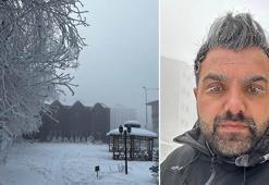 Ardahan buz kesti; dışarı çıkanların kaş ve kirpikleri dondu