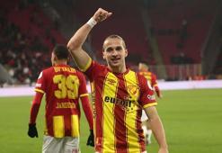 Göztepe'de oyunculardan taraftara mesaj var