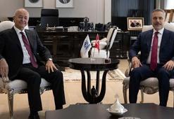 Bakan Fidan, BM Mülteciler Yüksek Komiseri Salih ile görüştü