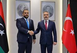 Bakan Fidan, Libya Savunma Bakan Vekili Zubi ile görüştü
