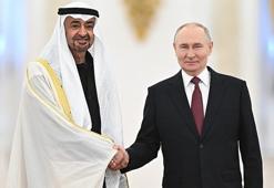 Putin ile BAE Devlet Başkanı Al Nahyan’ın görüşmesi başladı