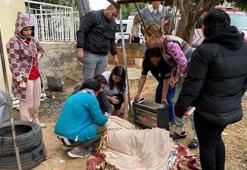 Su dolu çukura düşen Fatmagül'ü elektrikli sobayla ısıttılar