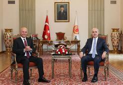 TBMM Başkanı Kurtulmuş, BM Mülteciler Yüksek Komiseri Salih ile görüştü