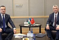 Bakan Bolat, Özbekistanlı mevkidaşı Kudratov ile görüştü