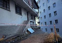 Ankara'da inşaat kazısında temeli zedelenen bina boşaltıldı