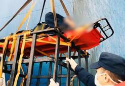 Gemide fenalaşan kişi, Sahil Güvenlik ekipleri tarafından tahliye edildi