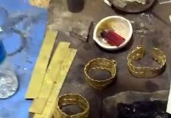 Avcılar’da güzellik merkezi süsü verilen iş yerinde sahte altın üretimine operasyon