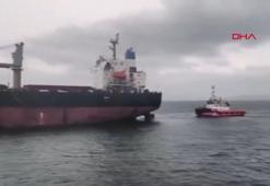 İstanbul Boğazı'nda makine arızası yapan gemi Ahırkapı'ya demirletildi