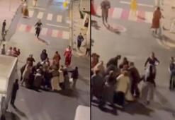 Esenler'de kadınların kavgası kamerada