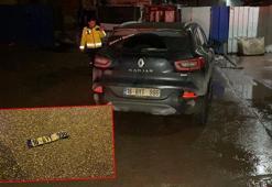 Aracıyla motosikletliye çarpıp kaçan sürücü, düşen plakadan tespit edildi