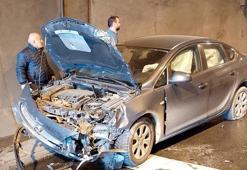 Tünelde 4 araç, zincirleme kazaya karıştı: 3 yaralı