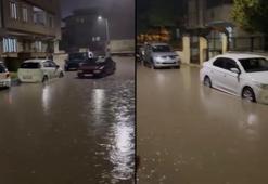 Bursa'da sağanak hayatı olumsuz etkiledi; bazı alt geçitler suyla doldu