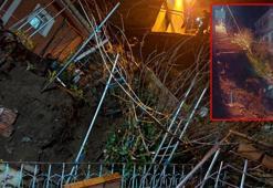 Sarıyer'de merdiven çöktü; 31 kişinin yaşadığı 4 bina tahliye edildi