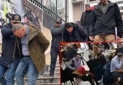 Bakırköy'de kafede oturan Rus turisti, Cezayirli şüpheliler soydu; hırsızlık kamerada