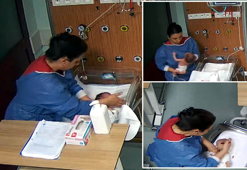 Kahramanmaraş’ta, hemşirenin başka bir bebeği daha darbettiği görüntüler ortaya çıktı