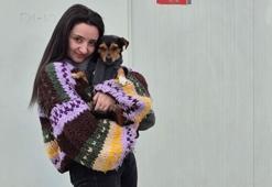 Köpeği 'Boncuk' ile çektiği videolarla tanınan Fatma, 'Beyaz'la Joker'e konuk oldu