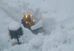 Beytüşşebap’ta çığ nedeniyle 3 köy yolu ulaşıma kapandı