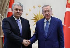 Cumhurbaşkanı Erdoğan, Kazakistan Dışişleri Bakanı Koşerbayev'i kabul etti