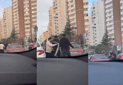 Beylikdüzü’nde motokurye ile sürücü arasındaki tartışmaya dahil olan 5 kişiye para cezası