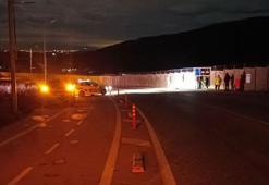 Motosikletle trafik işaret levhasına çarpan sürücü öldü