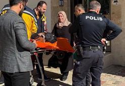 7 aylık hamile eşini tabancayla bacaklarından vurdu