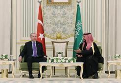 Cumhurbaşkanı Erdoğan, Suudi Arabistan Veliaht Prensi Selman ile görüştü