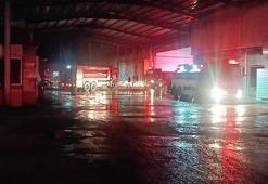 Gaziantep'te makarna fabrikasındaki yangın söndürüldü