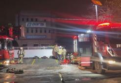 Avcılar'da tekstil deposunda yangın