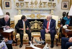 ABD Başkanı Trump, Kolombiya Cumhurbaşkanı Petro ile Beyaz Saray'da görüştü