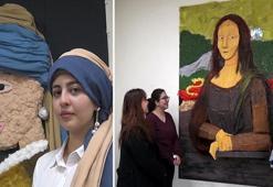 Atıklarla, ünlü sanat eserlerinin rölyef ve heykelini yaptılar