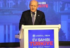 Düzce’de yapılacak 2 bin 470 sosyal konutun kurası törenle çekildi