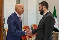 Suriye Cumhurbaşkanı Şara, ABD'nin Suriye Özel Temsilcisi Barrack'ı kabul etti