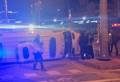 Hasta taşıyan ambulans ile cip çarpıştı; 5 yaralı