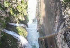 Ulukaya Kanyonu'nda ikinci şelale oluştu