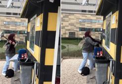 ‘Taksi beni sevmiyor’ diyerek saldırmış; taksi durağına saldırının yeni görüntüleri ortaya çıktı