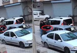 Sopalı ve bıçaklı 'yol verme' kavgası kamerada: 2 gözaltı