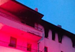 Ankara'da 3 katlı binada yangın: 1 ölü