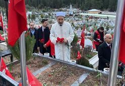 Diyanet İşleri Başkanı Arpaguş, depremde yaşamını yitirenler için dua etti
