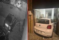 Kağıthane’de 3 ay önce ehliyetini alan sürücü fren yerine gaza bastı; depoya daldı