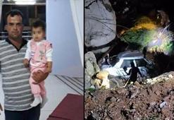 Otomobiliyle dereden geçerken sele kapılıp öldü