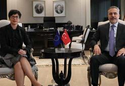 Bakan Fidan, Avrupa Komisyonu Komiseri Kos ile görüştü