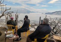 Hakkari’de sis etkili oldu