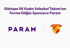 Param, Göztepe SK Kadın Voleybol Takımı'nın 2025-2026 sezonu forma göğüs sponsoru oldu