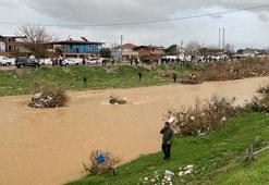 İzmir’de dereye düşen çocuk için arama çalışması başlatıldı