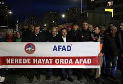 Kayseri’de ‘sessiz' yürüyüş ve ‘Mahalle Tahliye Tatbikatı’ yapıldı