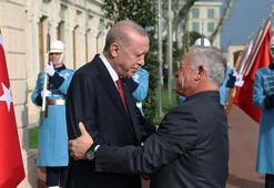 Cumhurbaşkanı Erdoğan Ürdün Kralı 2'nci Abdullah ile bir araya geldi