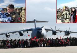 Almanya'da NATO tatbikatına katılacak Mehmetçikleri, aileleri uğurladı